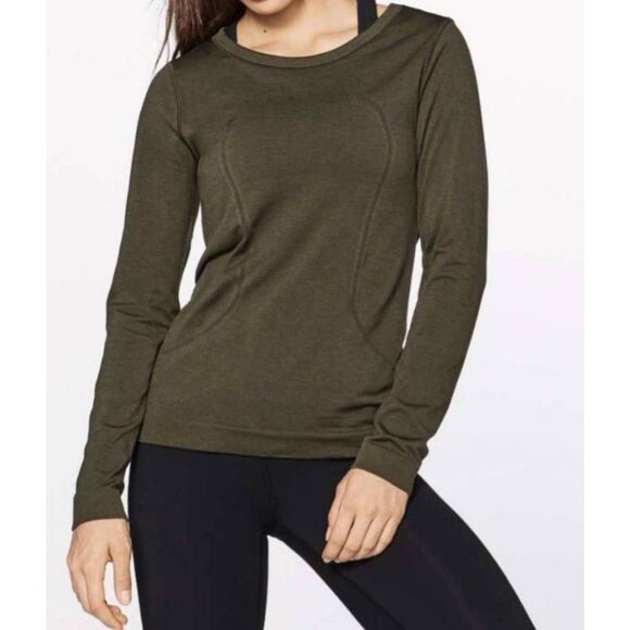 LULULEMON ATHLETICA Swiftly Tech Long Sleeve (Relaxed-Fit) Size 6-8 - Picture 1 of 5